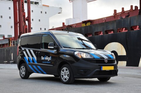 Beveiligd Beveiliging Vlissingen bus schip